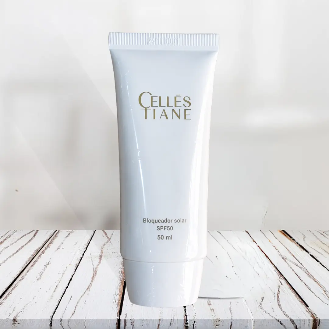 Bloqueador Solar CELLES TIANE SPF50 TIENS – Protección UV de Textura Ligera y Rápida Absorción (50 ml)