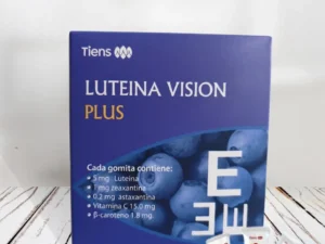 Luteína Vision Plus TIENS – Protección Ocular, Luz Azul y Fatiga Visual (30 Gomitas Masticables)